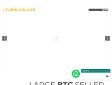 Tablet Screenshot of learncoin.com